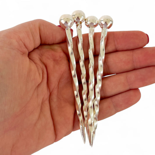 Silverplate Martini Packs - Set of Four