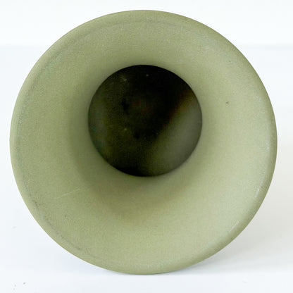 Vintage Wedgewood Sage Green Jasperware Urn Vase
