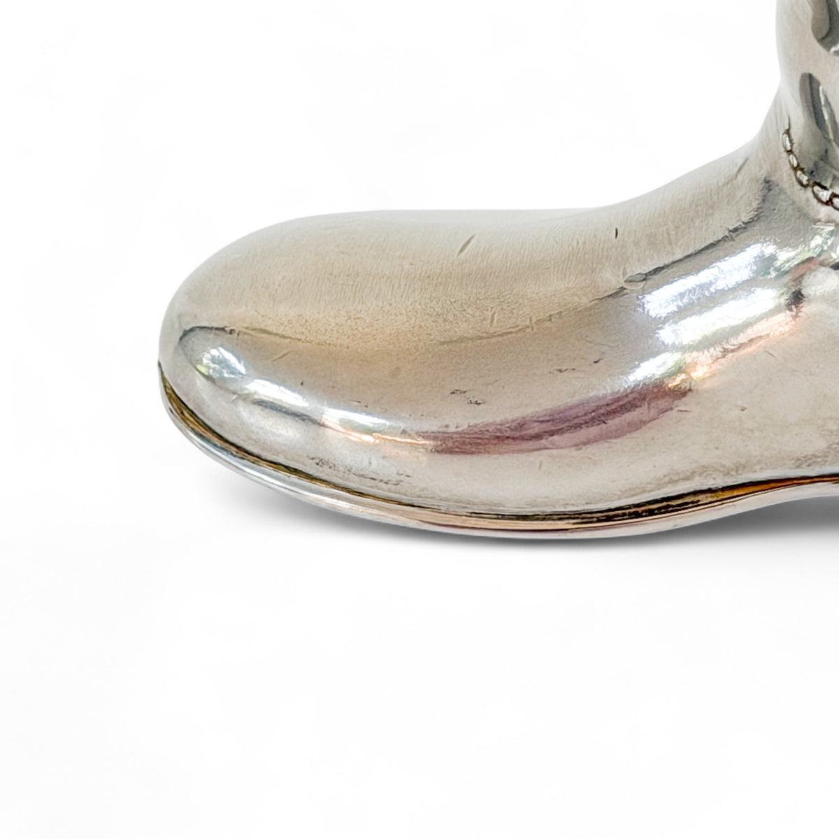 Vintage Silverplate Riding Boot Jigger/Vessel
