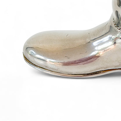 Vintage Silverplate Riding Boot Jigger/Vessel
