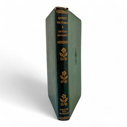 Vintage Green Queen Victoria Book by Lytton Strachey