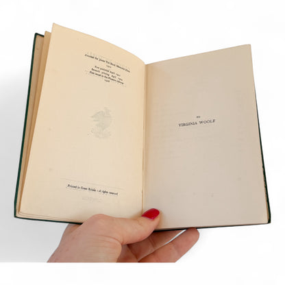 Vintage Green Queen Victoria Book by Lytton Strachey